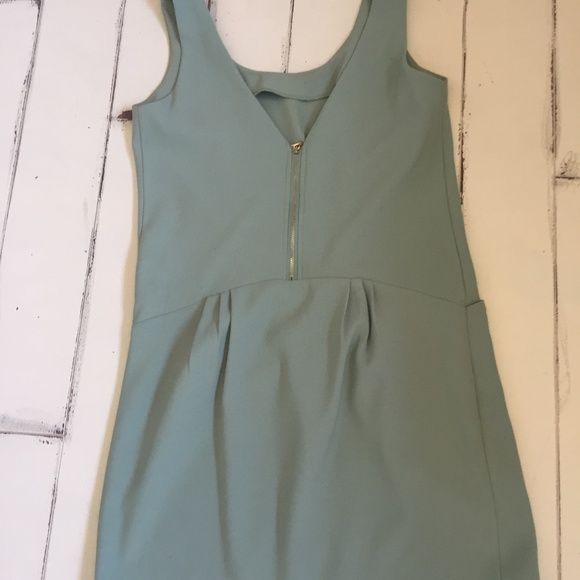 Mint Green back zippered vest/dress - Picture 2 of 2